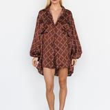 LILLIAN SHIRT - CW SIGNATURE PRINT