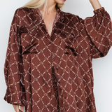 LILLIAN SHIRT - CW SIGNATURE PRINT
