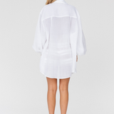 LILLIAN SHIRT - WHITE RAMIE