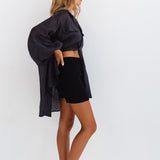 SPRINTER SHORTS - KNIT BLACK