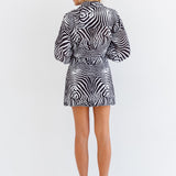 ROMY SKIRT - ZEBRA