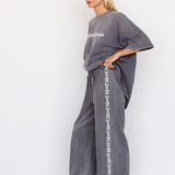 CW LOUNGE PANTS - GREY STONEWASH