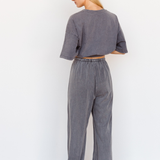 CW LOUNGE PANTS - GREY STONEWASH