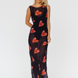 SOLANA SHEER MAXI - ALLURE HEART