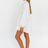 LILLIAN SHIRT - CLOUD DANCER