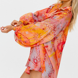 LILLIAN SHIRT - ELECTRIC SUN