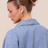 DENIM RAE - VINTAGE MID BLUE PLAYSUIT