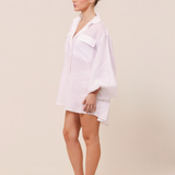LILLIAN SHIRT - WHITE RAMIE