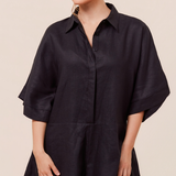 RAE PLAYSUIT - BLACK
