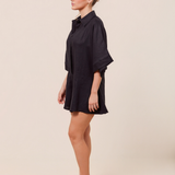 RAE PLAYSUIT - BLACK