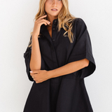 RAE PLAYSUIT - BLACK