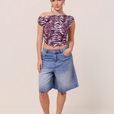 ARRIBA TOP - INDIGO MUSE