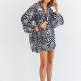 ROMY SKIRT - ZEBRA