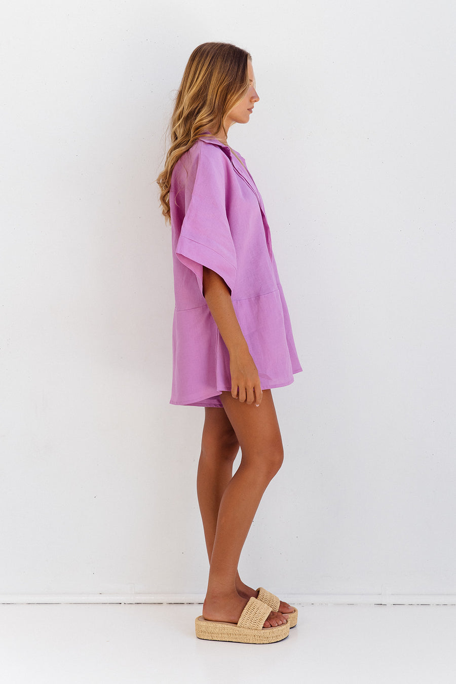 RAE PLAYSUIT - ORCHID