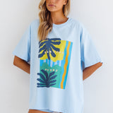 TROPICOLA TEE SHIRT - BLUE