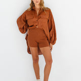 SPRINTER SHORTS - KNIT CHAI