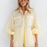 LILLIAN SHIRT - LIMONCELLO
