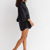 CAPRESE PLAYSUIT - BLACK