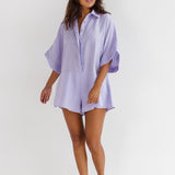 RAE PLAYSUIT - LAVENDER