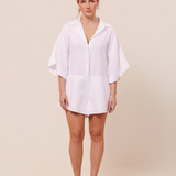 RAE PLAYSUIT - WHITE
